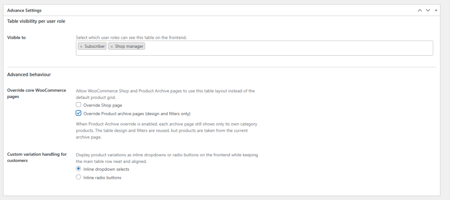 Advanced Settings for B2B and Wholesale Stores