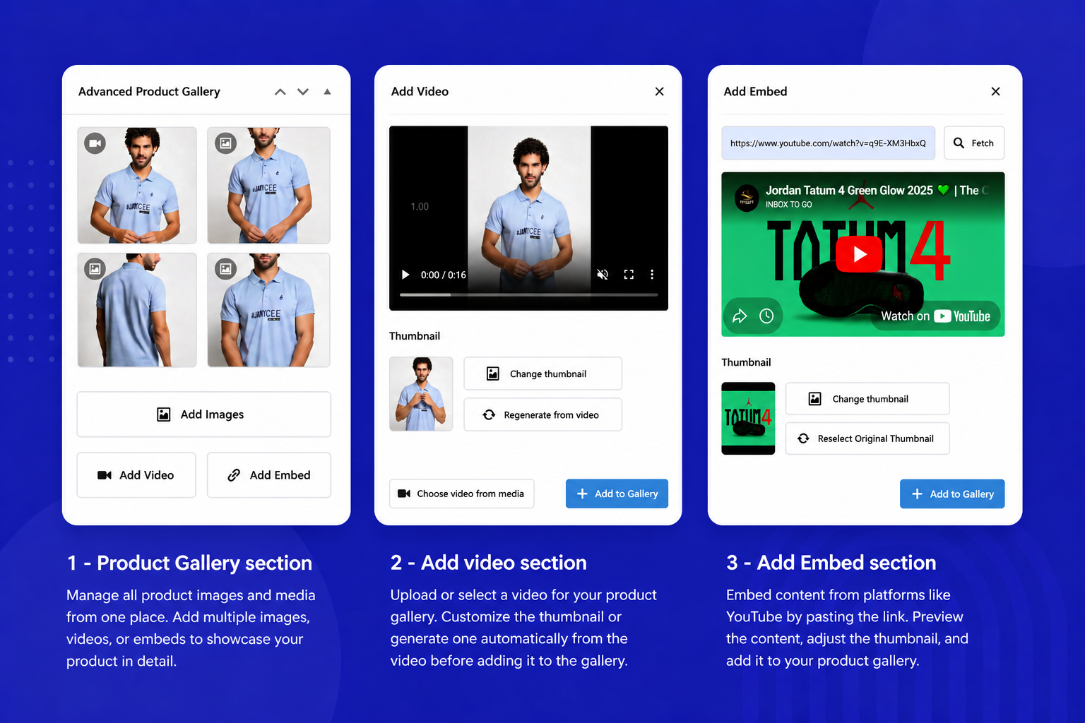 Advanced Product Gallery with Images, Videos and YouTube - WooCommerce ...