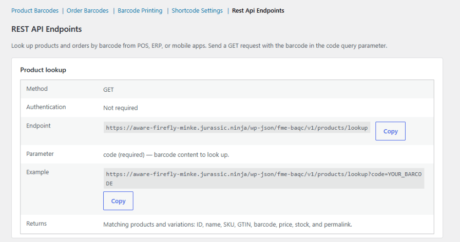 Connect POS, ERP, and Mobile Apps with REST API Lookups