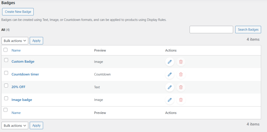 Create Custom Sale Badges