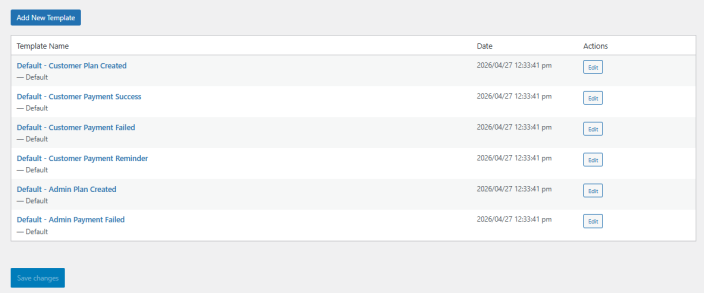 Email Templates