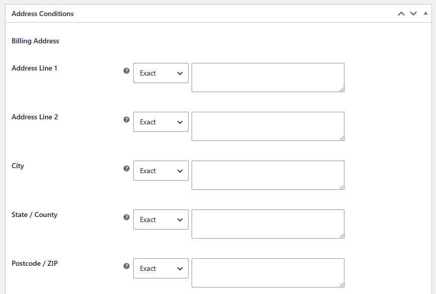 Full Address Blocking