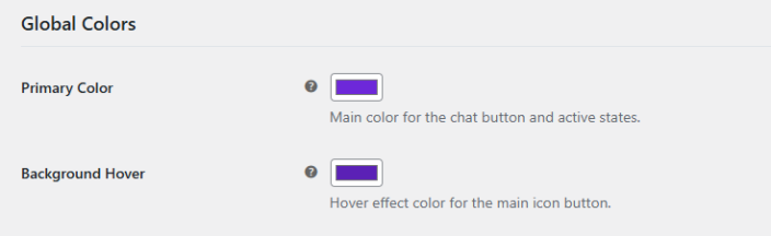 Global Colors