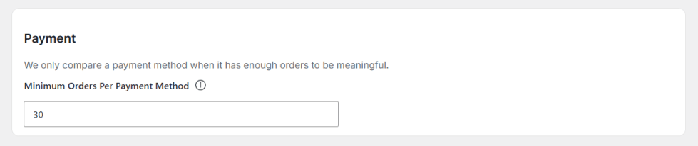 Payment Settings