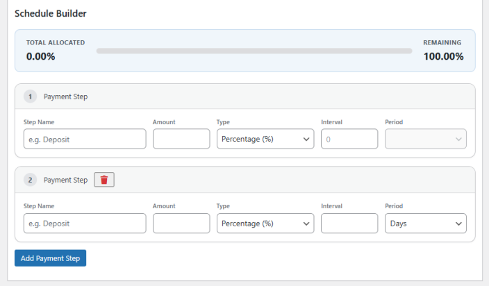 Schedule Builder