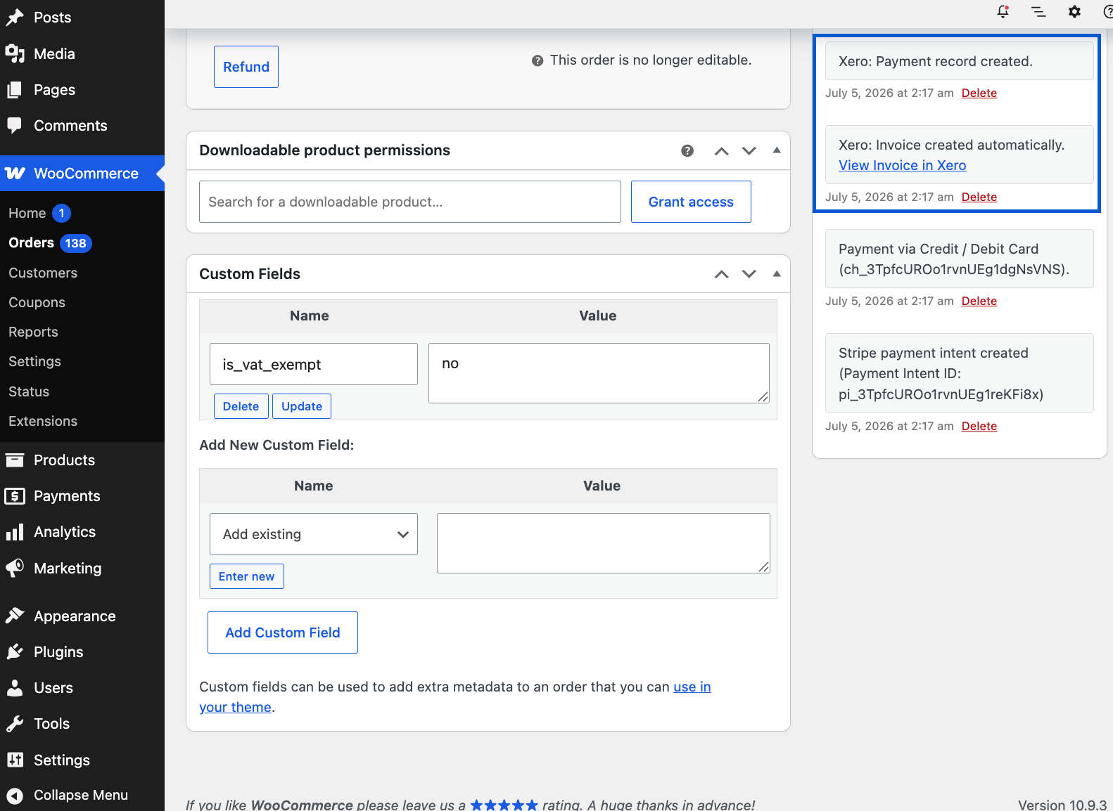Invoice Sync for Xero - WooCommerce Marketplace