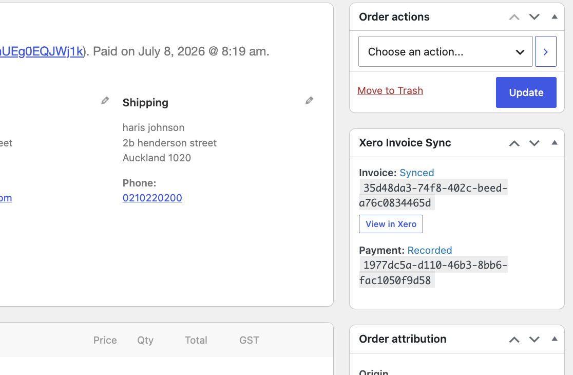 Invoice Sync for Xero - WooCommerce Marketplace