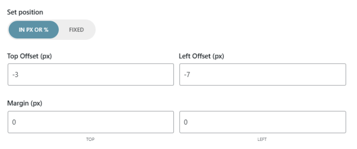 Set Position