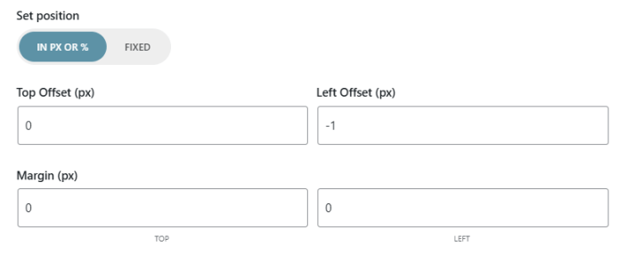 Set Position
