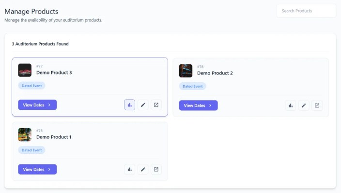 Manager product list