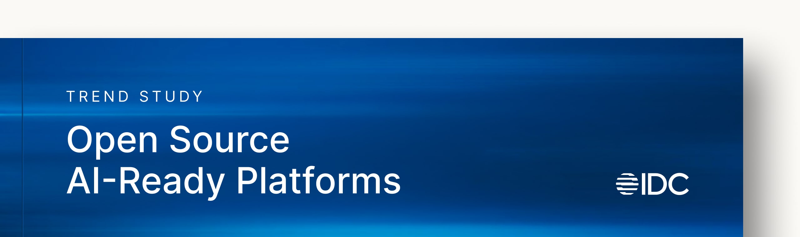 Trend Study: Open Source AI Ready Platforms