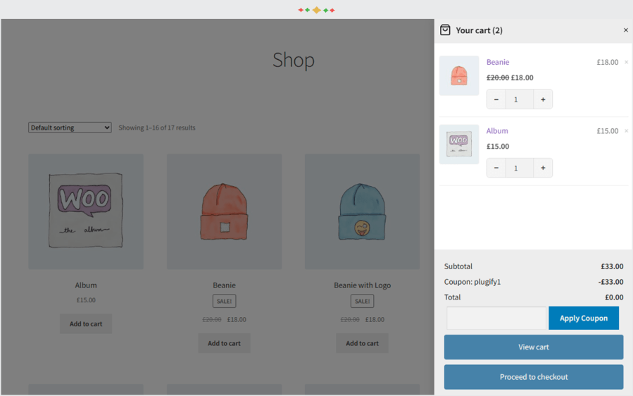 woocmmerce cart options and addons plugin