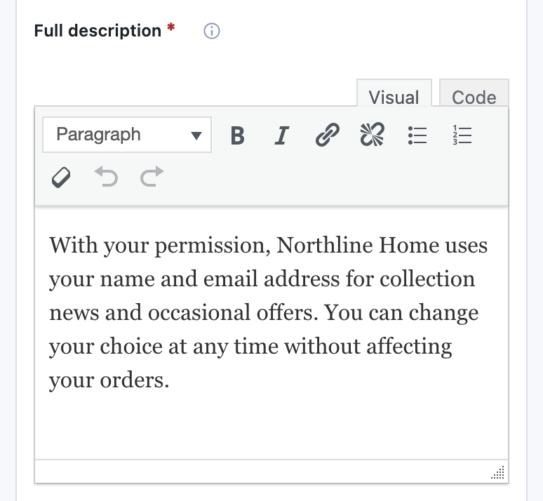 Write the full permission description