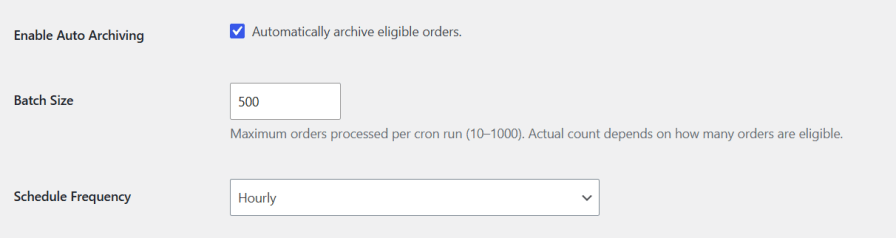 Automate Order Archiving on a Schedule
