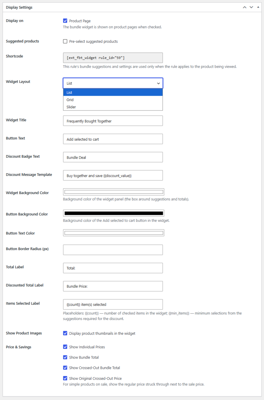 Customize the Widget to Match Your Store