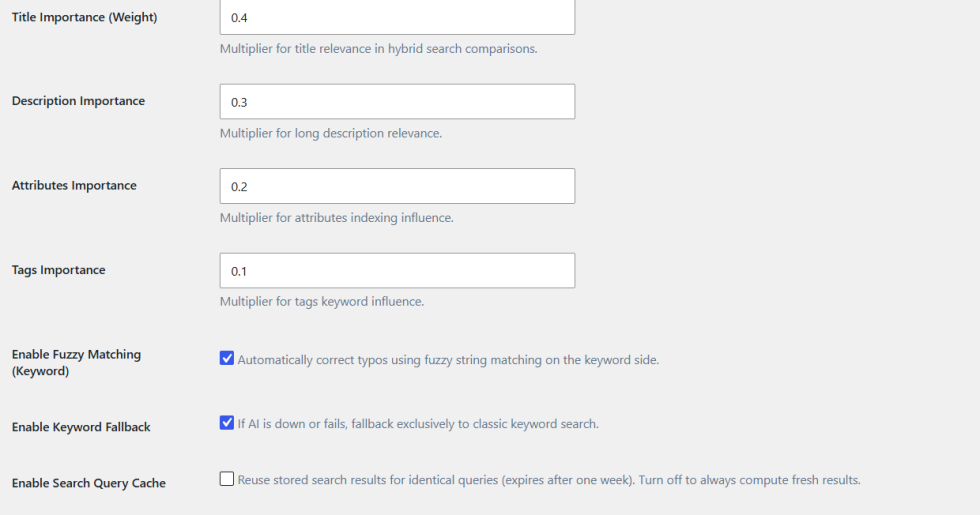 Data Coverage Settings
