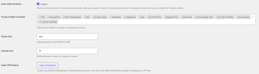 Keep Product Data Indexed Automatically