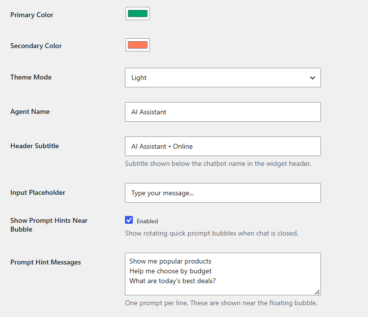 Match the Chat Widget to Your Store's Look
