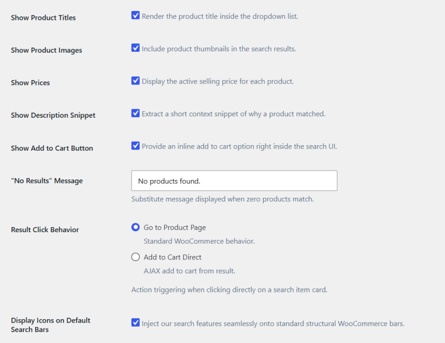 Rich, Actionable Search Results