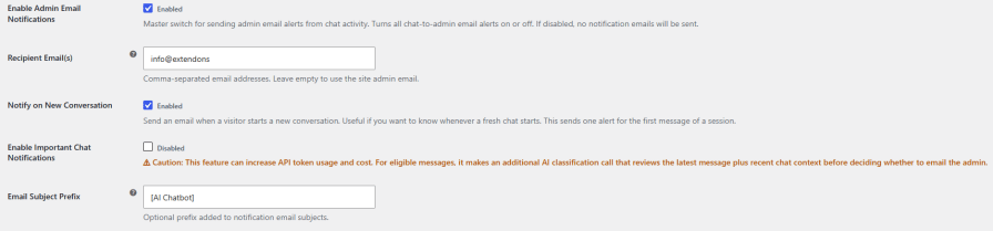 Stay Informed with Admin Email Alerts