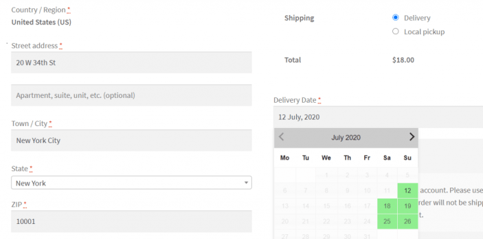 Allow customers to choose between Delivery or Pickup on checkout with custom delivery settings 4 Allow customers to choose between Delivery or Pickup on checkout with custom delivery settings - Tyche Softwares Documentation
