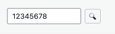 Product search button used to manually assign an image to a WooCommerce product.
