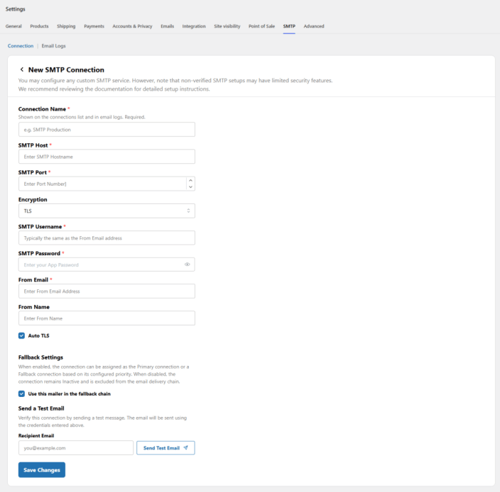Other SMTP providers