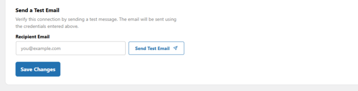 Test an individual connection