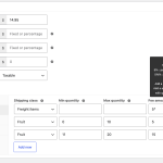 Advanced Pricing feature - Cost per shipping class