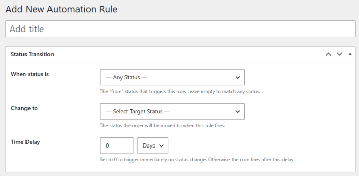 Automation Rules