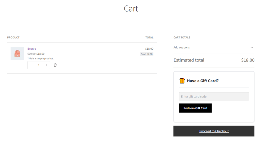 Create Unlimited Gift Cards