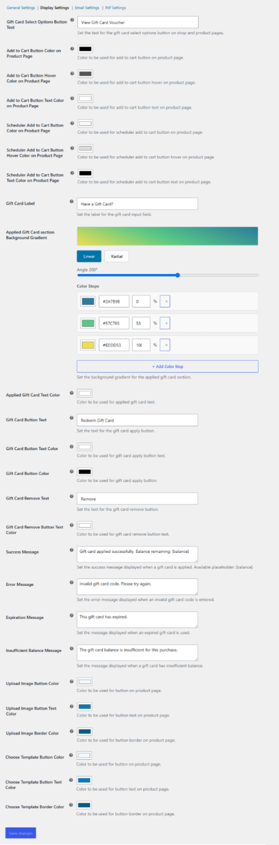 Display Settings