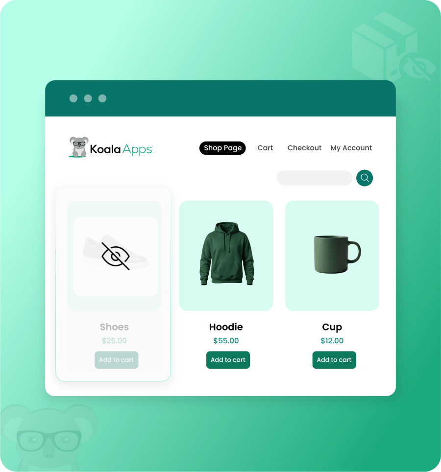 Hide Product for WooCommerce
