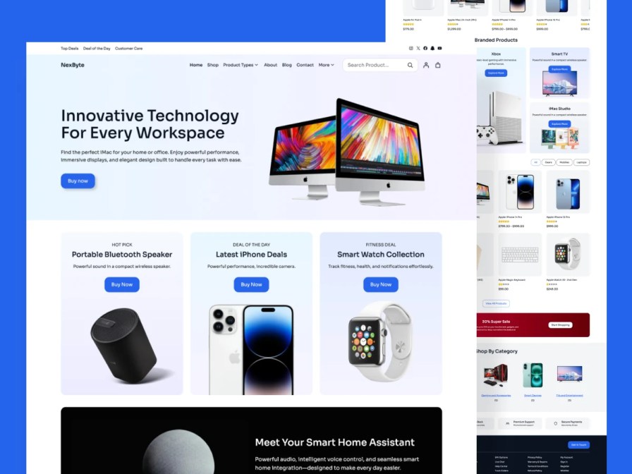 NexByte Homepage