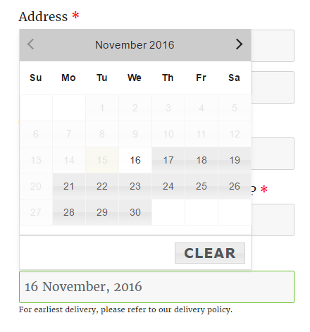 Set Up Minimum Delivery preparation time 2 Setup minimum required time for delivery in WooCommerce - Minimum Delivery Time (in hours) for delivery date Checkout page