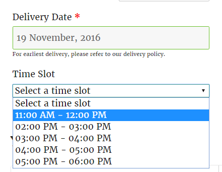 Set Up Minimum Delivery preparation time 7 Setup minimum required time for delivery in WooCommerce - Minimum Delivery Time (in hours) for Delivery Timeslot Checkout page