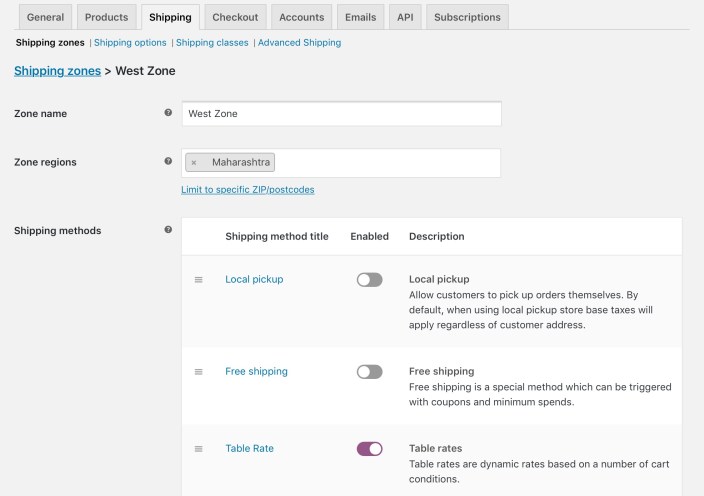 Custom Delivery Settings with WooCommerce Table Rate Shipping plugin 1 Understand the compatibility of Custom Delivery Settings with WooCommerce Table Rate Shipping plugin