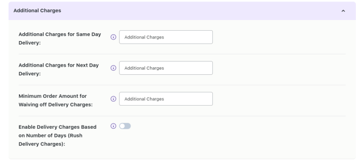 How do I set up charges for orders that are based on urgency? 3 How do I set up charges for orders that are based on urgency? - Tyche Softwares Documentation