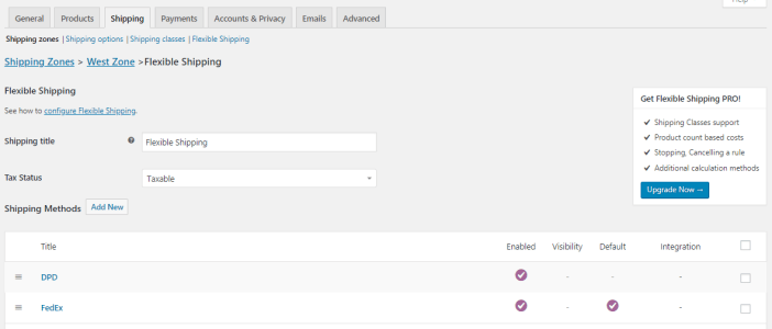 Compatibility with Flexible Shipping for WooCommerce by WP Desk 2 Compatibility with Flexible Shipping for WooCommerce by WP Desk - Tyche Softwares Documentation