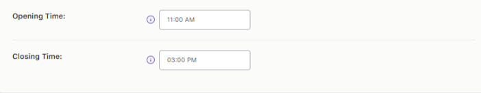 Set Up Minimum Delivery preparation time 8 Set Up Minimum Delivery preparation time - Tyche Softwares Documentation