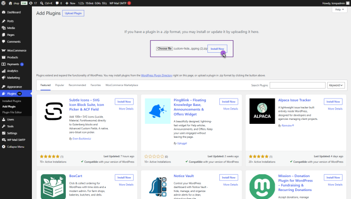 custom hide shipping plugin for woocommerce