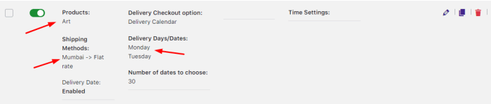 How do I create a delivery schedule based on Products & Shipping Methods? 14 How do I create a delivery schedule based on Products & Shipping Methods? - Tyche Softwares Documentation
