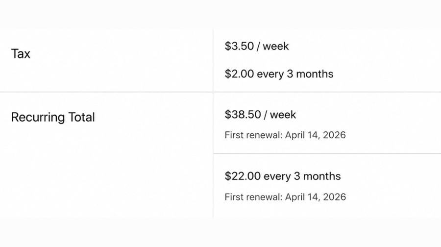 Multiple subscriptions