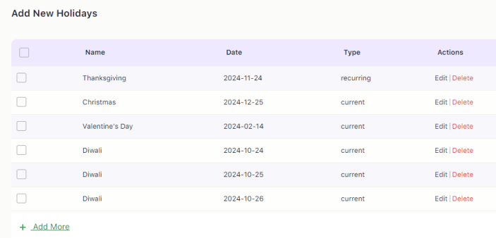How do I block certain dates as Holidays? 6 How do I block certain dates as Holidays? - Tyche Softwares Documentation
