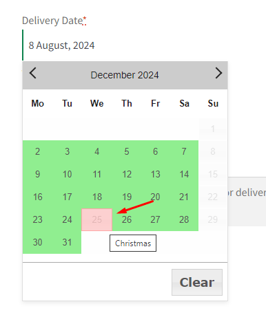 How do I block certain dates as Holidays? 9 How do I block certain dates as Holidays? - Tyche Softwares Documentation