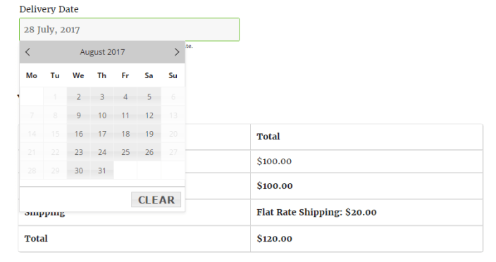 How do I create a delivery schedule with WooCommerce Advance Shipping plugin? 5 How do I create a delivery schedule with WooCommerce Advance Shipping plugin? - Tyche Softwares Documentation