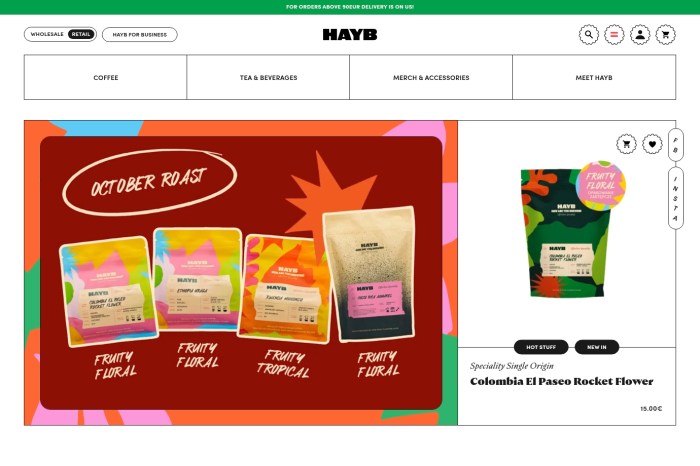 Screenshot of HAYB