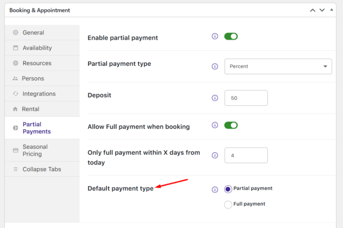 Partial Deposits - Tyche Softwares Documentation