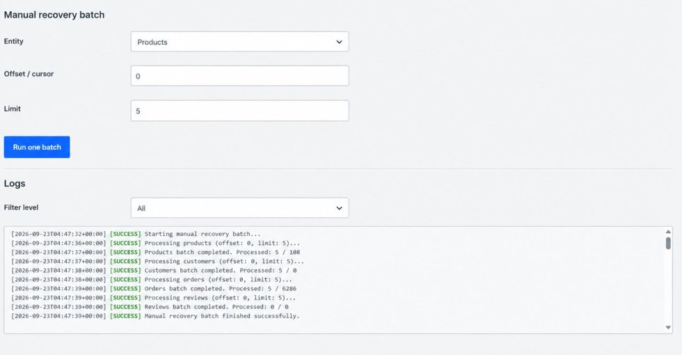 Wix Data Migrator tools for migration recovery and troubleshooting